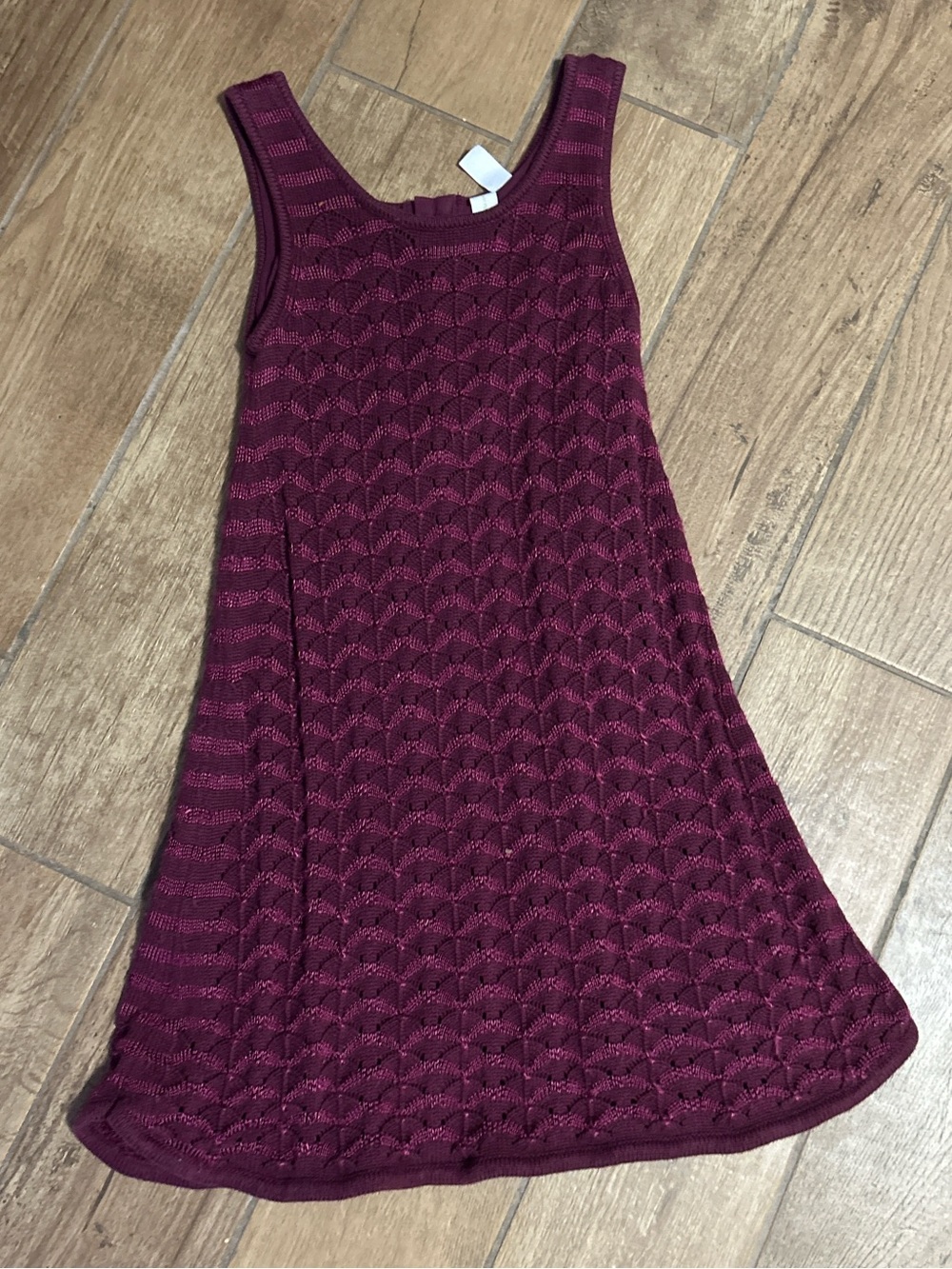 Matilda Jane Burgundy Knit Tank Dress